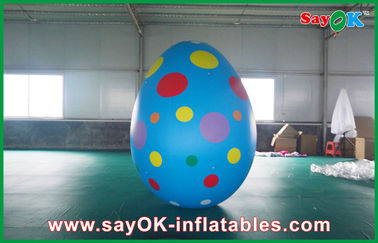 Pvc luar Inflatable Liburan Dekorasi Painted Dekorasi Telur