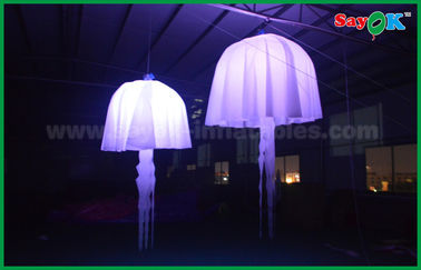 Tahap Inflatable Pencahayaan Led Dekorasi, Ubur-ubur Inflatable untuk Partai