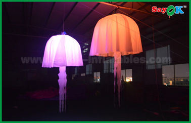 Tahap Inflatable Pencahayaan Led Dekorasi, Ubur-ubur Inflatable untuk Partai