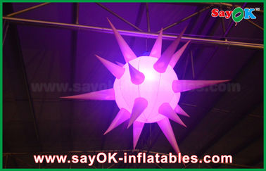Acara Inflatable Pencahayaan Bulb bintang Dipimpin Wedding Party Tahap Dekorasi
