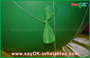 2.5m Green Giant Inflatable Led Helium Balon untuk Iklan