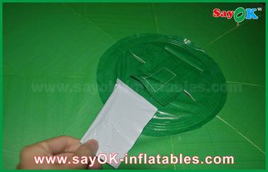 2.5m Green Giant Inflatable Led Helium Balon untuk Iklan