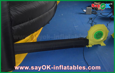 8m Oxford Cloth Inflatable Proyeksi Dome Tent dengan Proyektor Profesional