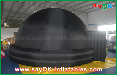 8m Oxford Cloth Inflatable Proyeksi Dome Tent dengan Proyektor Profesional