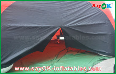 Tenda Udara Berkemah DIA 10m Luar Cetak Tenda Laba-laba Tiup Dengan Cetak Dinding Empat Sisi Tersedia