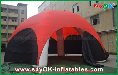 Tenda Tiup Udara PVC DIA 10m Tenda Dome Spider Promosi Tiup Untuk Iklan