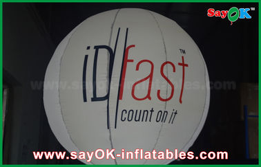 1.5m terbuka Inflatable Standing Cahaya Balloon dengan Print untuk Iklan