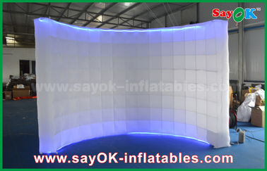 Inflatable Dekorasi Pesta Pernikahan Inflatable Photo Booth Enclosure Dinding Grosir Photobooth Dengan Kain Nilon