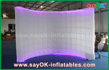 Inflatable Dekorasi Pesta Pernikahan Inflatable Photo Booth Enclosure Dinding Grosir Photobooth Dengan Kain Nilon