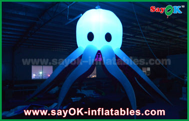 Berbeda Warna Inflatable Pencahayaan Dekorasi Inflatable Octopus Dengan Lampu Led