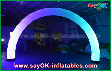 Arch Untuk Acara Pernikahan Led Lighting Inflatable Entrance Arch Untuk Dekorasi Pesta Pernikahan