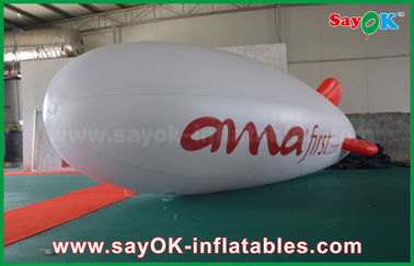 5m Terapung Iklan Inflatable Balon Helium Airplane Zeppelin Untuk Promosi