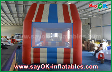 Inflatable Kiosk Inflatable Paint Portable Mobile Photo Booth Persetujuan SGS Untuk Pernikahan / Pesta