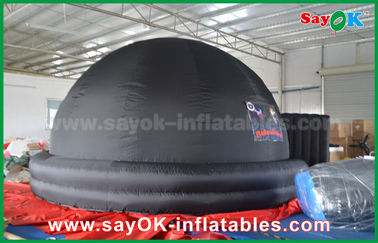 Disesuaikan Portabel Inflatable Ponsel Planetarium Dome Tent Keselamatan Dengan Cetak