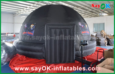 Disesuaikan Portabel Inflatable Ponsel Planetarium Dome Tent Keselamatan Dengan Cetak