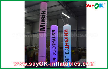 Dipimpin Outdoor Lighting Inflatable Dekorasi Pilar Untuk Event / Party / Wedding