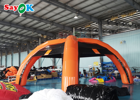 Tenda Kubah Acara Kustom PVC Raksasa Tenda Udara Tiup Struktur Pendukung Meledakkan Tenda Laba-laba