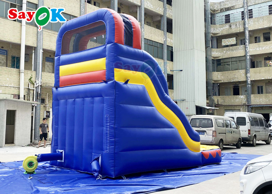 Slide Single Dinosaur Dry Slide Rumah Bounce Inflatable Dengan Slide Slide Inflatable Untuk Kolam Renang