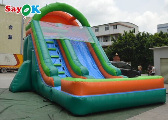 Outdoor Air Slide Inflatable Commercial Inflatable Slide Anti Ruptured Untuk Anak-anak