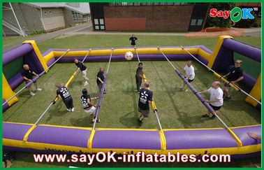 Inflatable Football Toss Game Big Inflatable Sports Games Soccer Football Goal Gate Diajukan Untuk Iklan