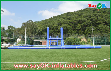 Permainan Tiup Sepak Bola Raksasa Di Luar PVC Terpal Tiup Sepak Bola / Pengadilan Lapangan Sepak Bola Standar CE