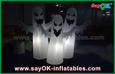 1.5m OXford kain Halloween 3 hantu tiup pencahayaan dekorasi Waterproof