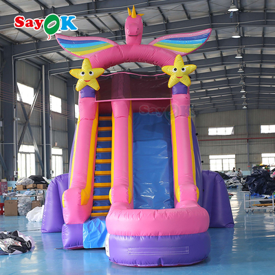 Giant Inflatable Slide Commercial Water Park Jumper Inflatable Bounce House Untuk Anak Partai Combo Dengan Slide