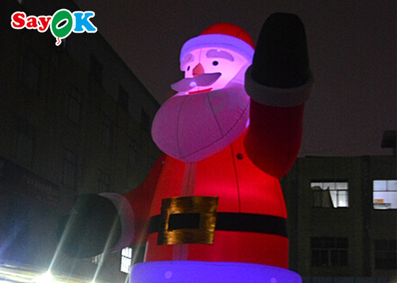 5m Natal Inflatable Santa Blow Up Yard Dekorasi Untuk Rayakan Liburan