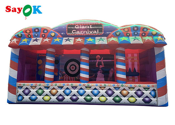 Custom Tenda Inflatable Partai Karnaval Komersial Tenda Udara Inflatable Untuk Anak-anak Ledakkan Game Booth