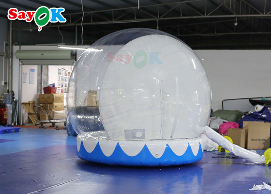 Outdoor Indoor Romantis Inflatable Snow Globe Dekorasi Natal