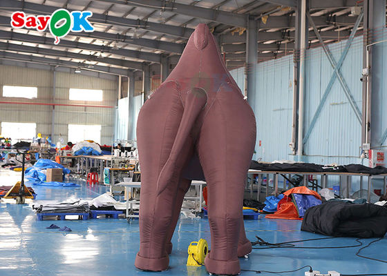 190T Oxford Cloth 3m Inflatable Camel Model Untuk Dekorasi Pesta