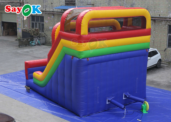 Outdoor Inflatable Slide PVC sederhana Inflatable Bouncer Slide Blow Up Double Dry Slide Inflatable Slide Untuk Anak-anak