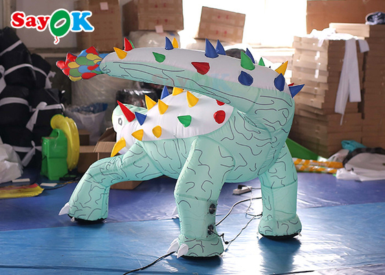 Komersial Animals Inflatable Animasi Dinosaur Inflatable Model untuk Anak-anak ukuran yang disesuaikan
