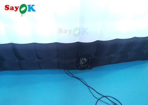 SGS Inflatable Photo Booth Tenda 360 Derajat Photo Video Booth Dengan Lampu LED