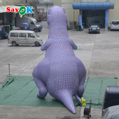 Acara Oxford Kain Inflatable Kartun Inflatable Natal Dinosaur Model Iklan