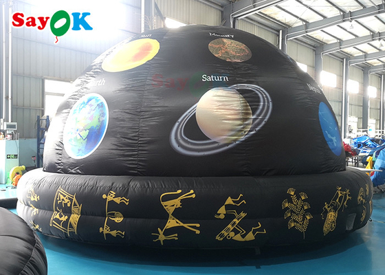 Planetarium Tiup Portabel Dengan Pola Cetak Tenda Kubah Bintang Tiup
