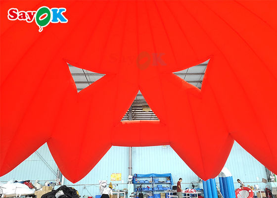 Tenda Lawn Inflatable Ekspansi Cepat 4m labu Tenda Udara Inflatable Dome Tipe Untuk Acara
