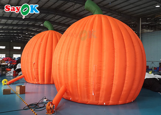 Tenda Lawn Inflatable Ekspansi Cepat 4m labu Tenda Udara Inflatable Dome Tipe Untuk Acara