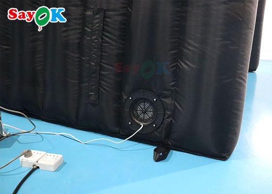 Go Outdoor Air Tent 210D Oxford Hitam Tenda Terowongan Inflatable Multi Fungsi Untuk Aktivitas Pameran