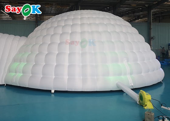 Oxford Cloth 8m Inflatable Camping Tent Blow Up Dome Tent Untuk Museum Astronomi