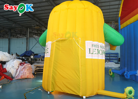 Oxford Inflatable Air Tent Untuk Promosi Minuman Lemon Booth Lemonade Portabel