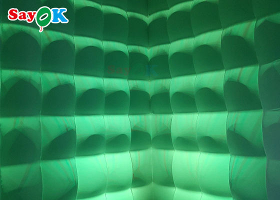 Tenda Cube Inflatable Fleksibel Tenda Udara Inflatable Dengan Lampu Led Blow Up Tenda Camping