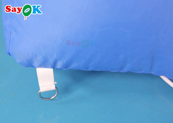 Navy Blue Custom Inflatable Tunnel 5x5x3mH Pintu Masuk Sepak Bola Tiup