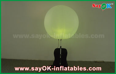 Tahan angin Nylon Inflatable Lighting Dekorasi Backpack Ball Dengan Lampu LED Untuk Iklan