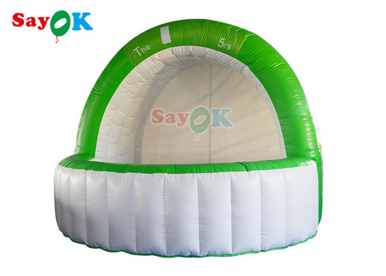 LED Diterangi Tenda Udara Tiup Blow Up Bar Counter 3.5x2.5x2.5m