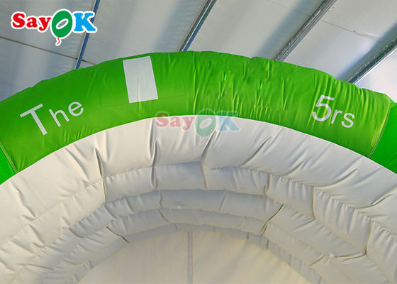 LED Diterangi Tenda Udara Tiup Blow Up Bar Counter 3.5x2.5x2.5m