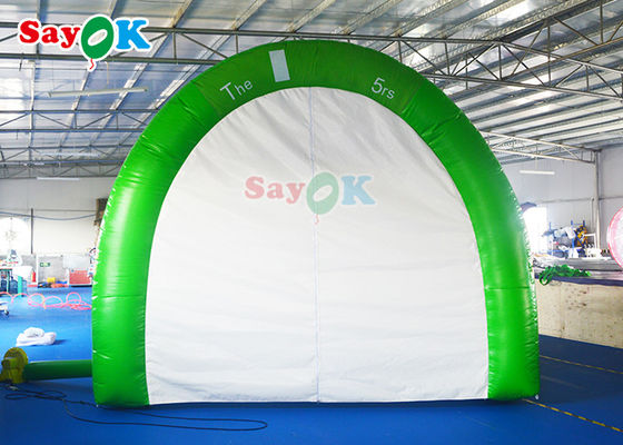 LED Diterangi Tenda Udara Tiup Blow Up Bar Counter 3.5x2.5x2.5m