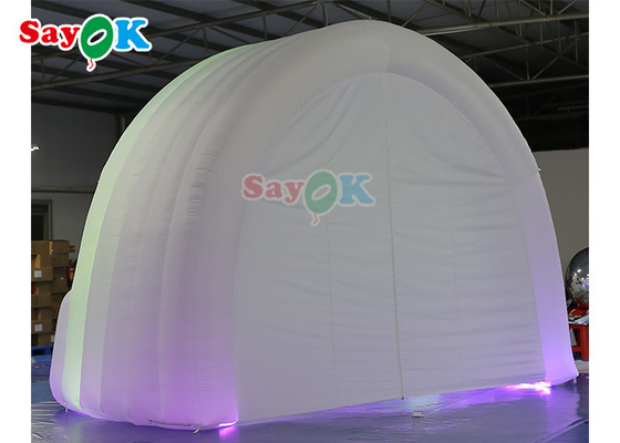 Oxford Cloth Inflatable Bar Tent 3.5x3.5x3m Logo Disesuaikan