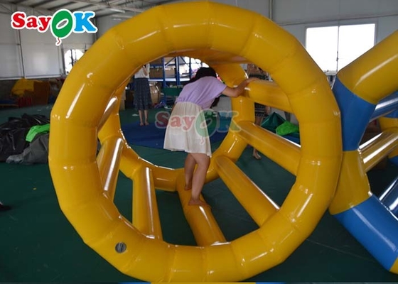 Roda Besar Inflatable Kegiatan Luar Ruang Air Iceberg Inflatable Untuk Anak-anak Dewasa manusia Hamster Roller