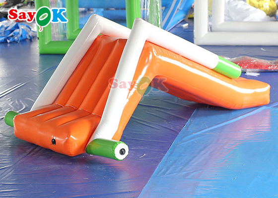 Komersial Slide Air Inflatable Kecil PVC Trampoline Jumping Bouncer Slide Inflatable Untuk Anak-anak
